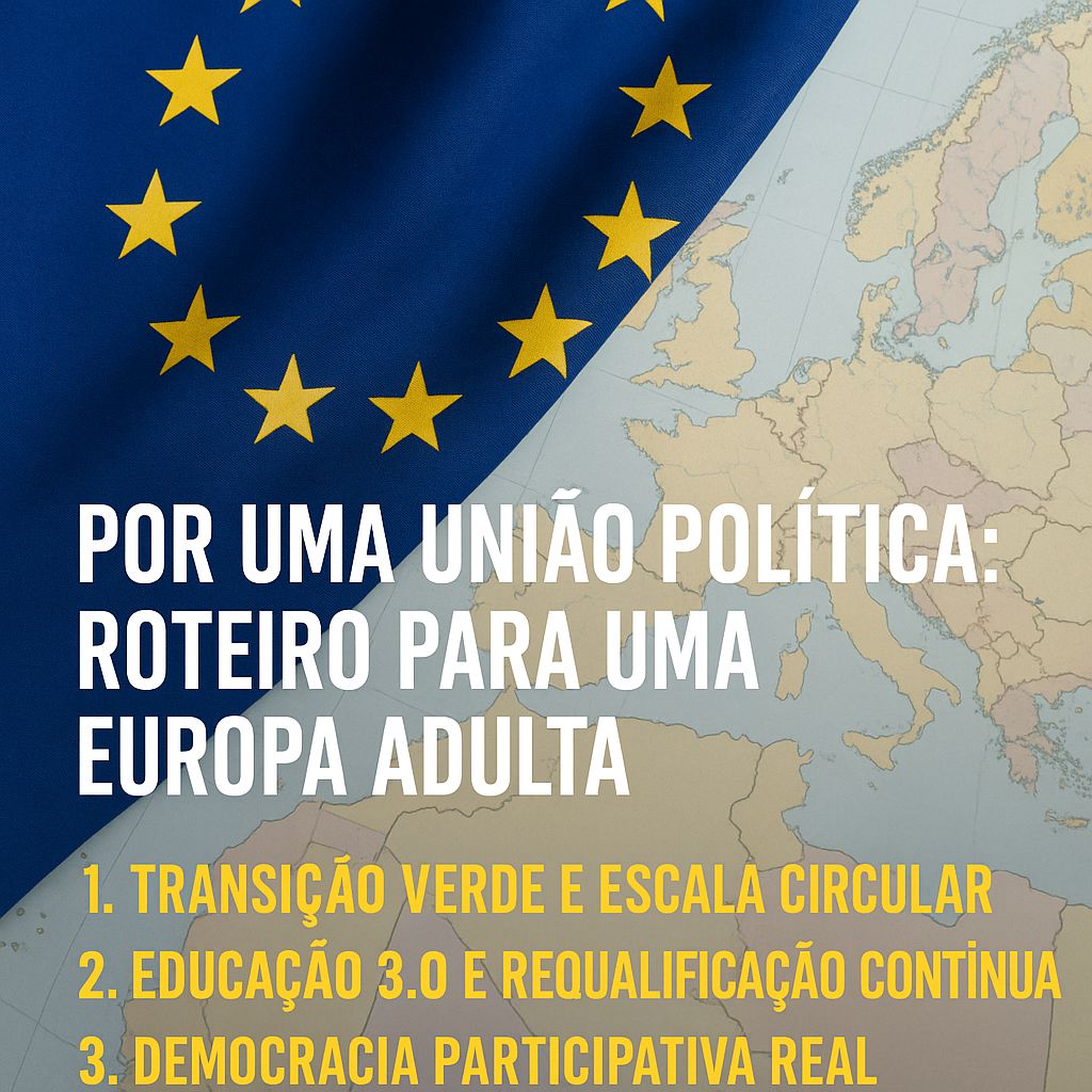 Capa — Manifesto por uma União Política Europeia