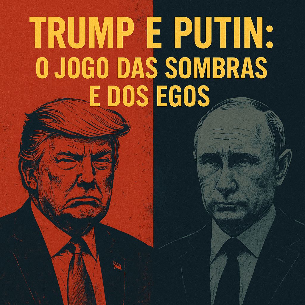 Trump e Putin em confronto simbólico