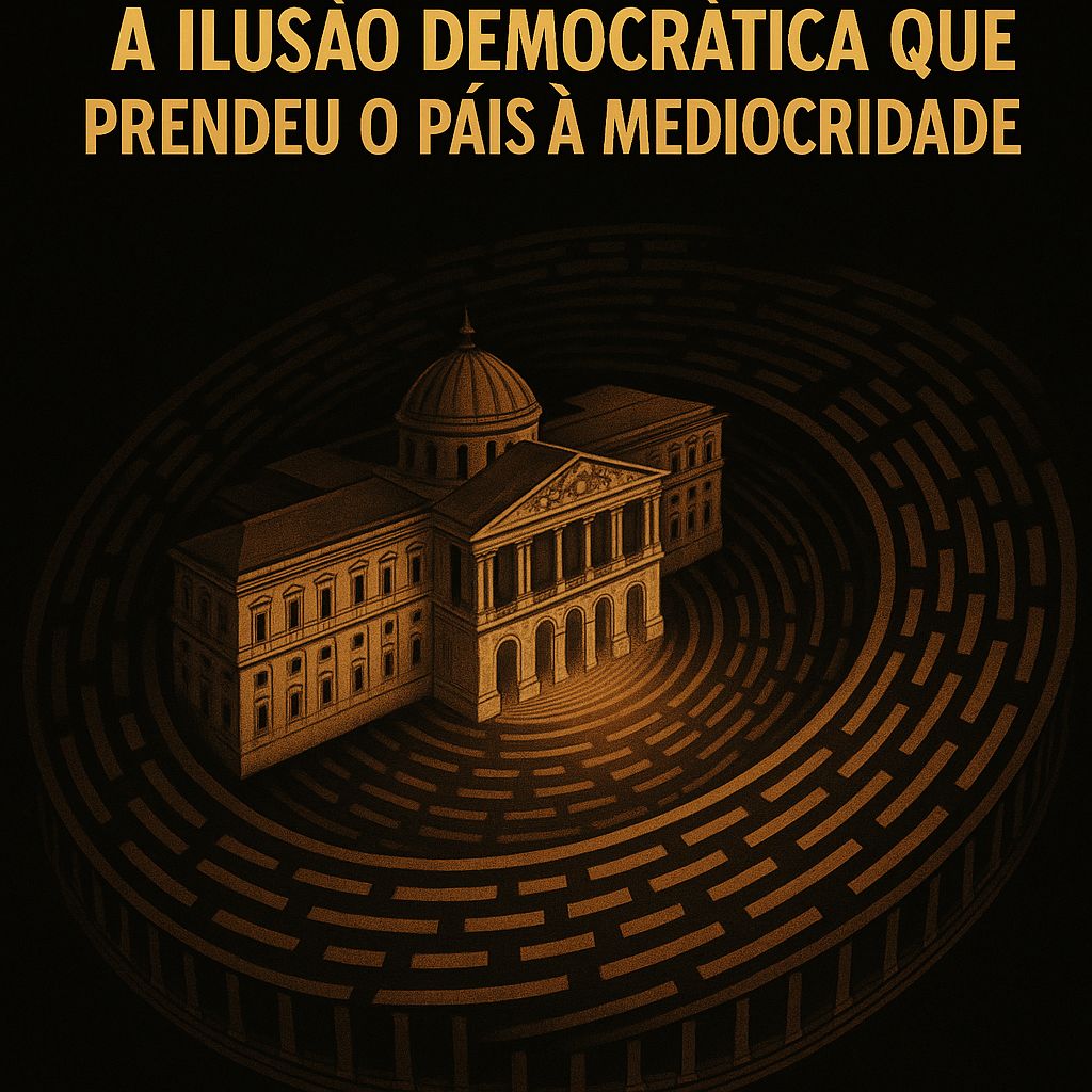 Ilustração conceptual do ciclo político português