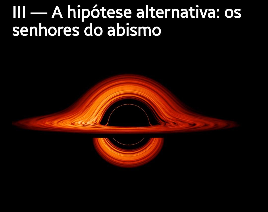 Ilustração de um buraco negro supermassivo com disco de acreção e jactos relativistas