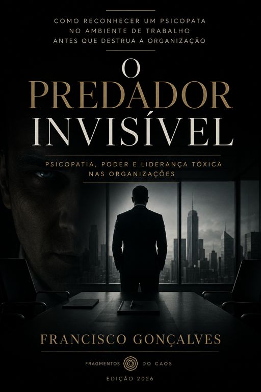 Capa do livro O Predador Invisível, de Francisco Gonçalves