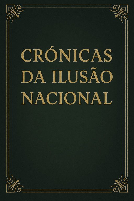 Capa de Crónicas da Ilusão Nacional