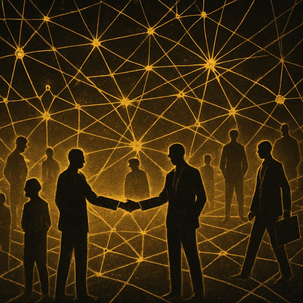 Rede dourada de intermediários