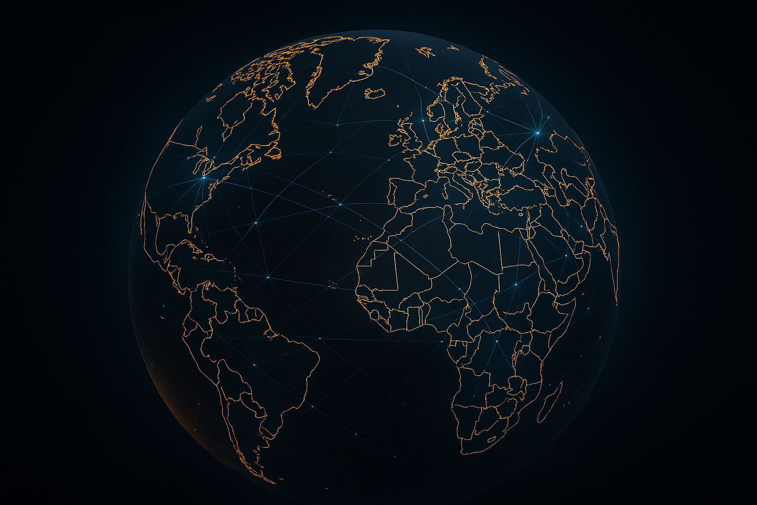 Mapa geoestratégico global