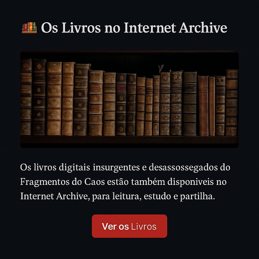 Livros Fragmentos do Caos no Internet Archive