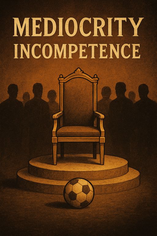 Retrato simbólico da mediocridade política