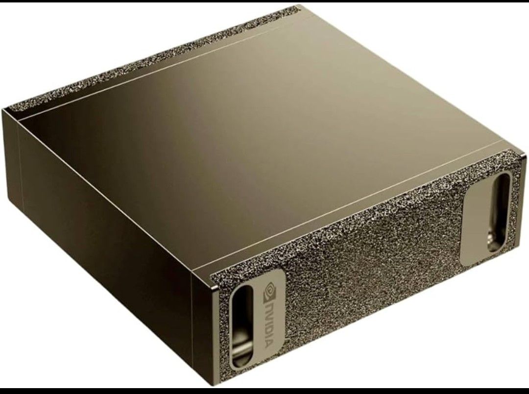 DGX Spark e DGX Station num cenário tecnológico futurista